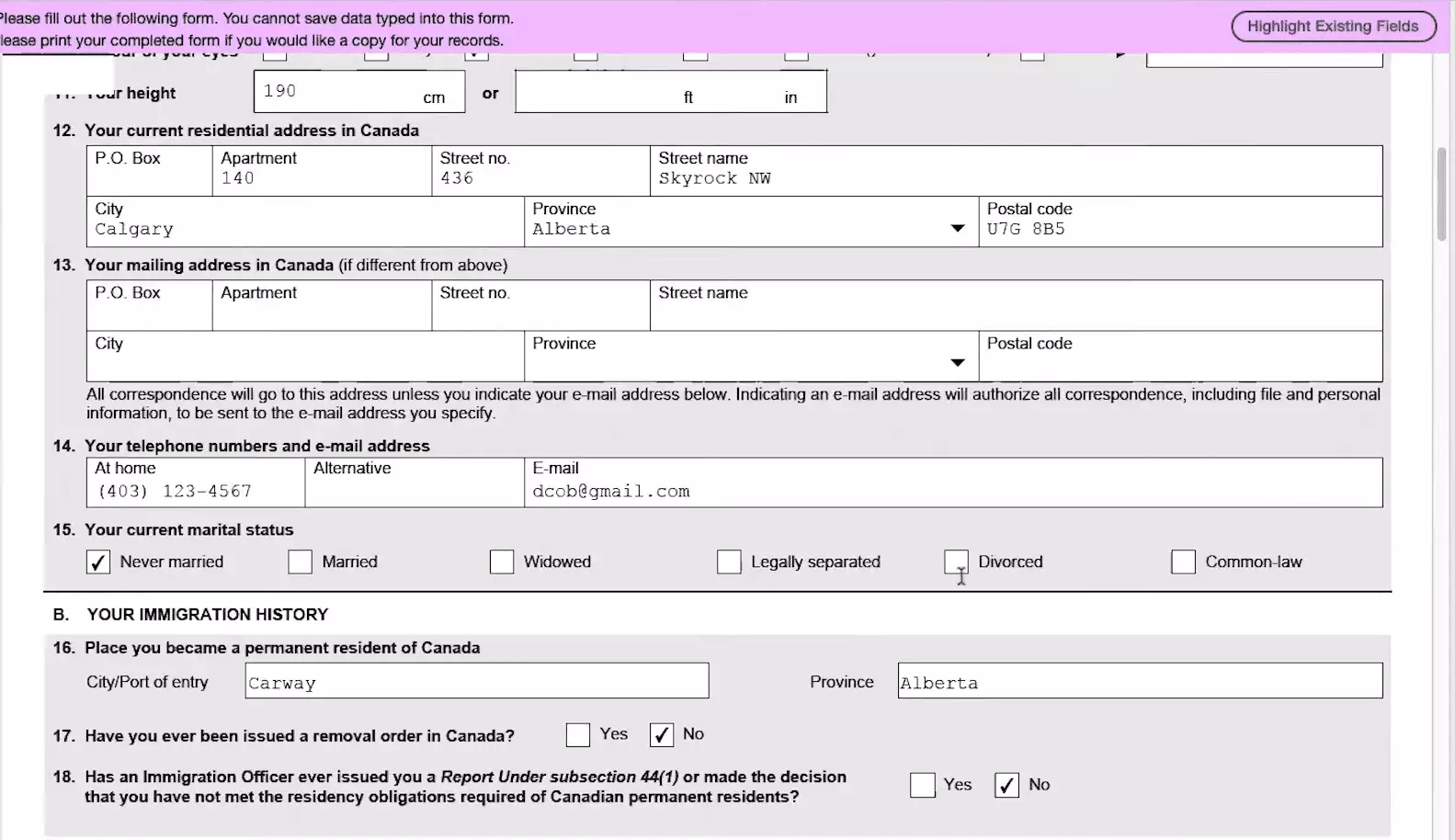 Canada Permanent Resident Card Renewal In 9 Steps Icy Canada