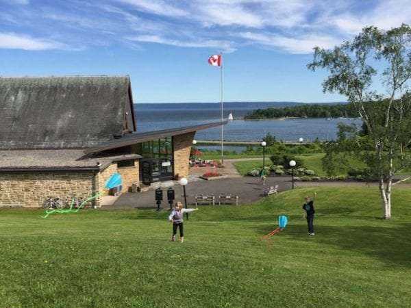 Top 6 Facts About Alexander Graham Bell Historic Site! 11 Kite flying at Bell museum