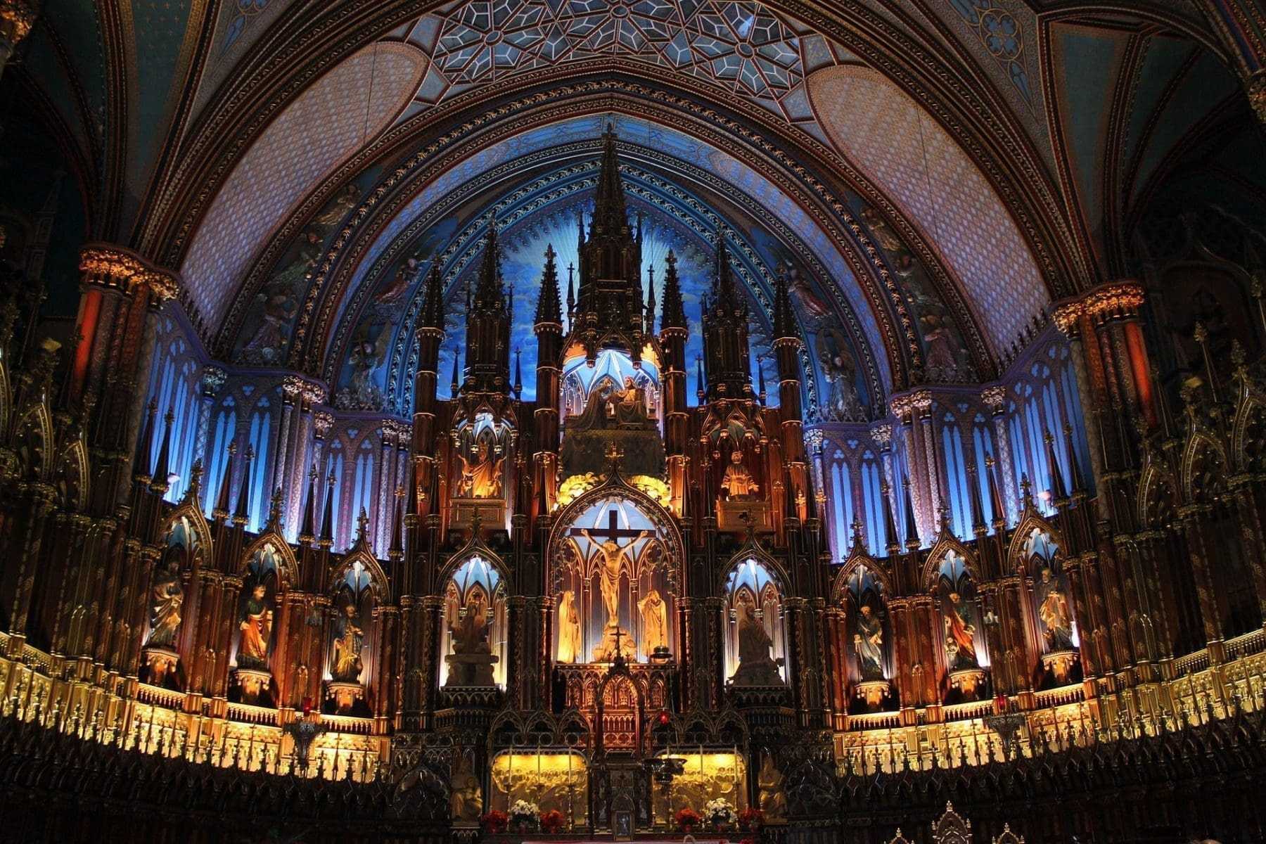 Montreal Tourist Attractions: 21 Best Places To Explore 14 Notre Dame Basilica