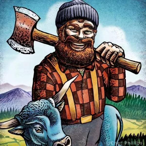 Paul Bunyan - A 19th C. Folklore Or A Real Hero? 10