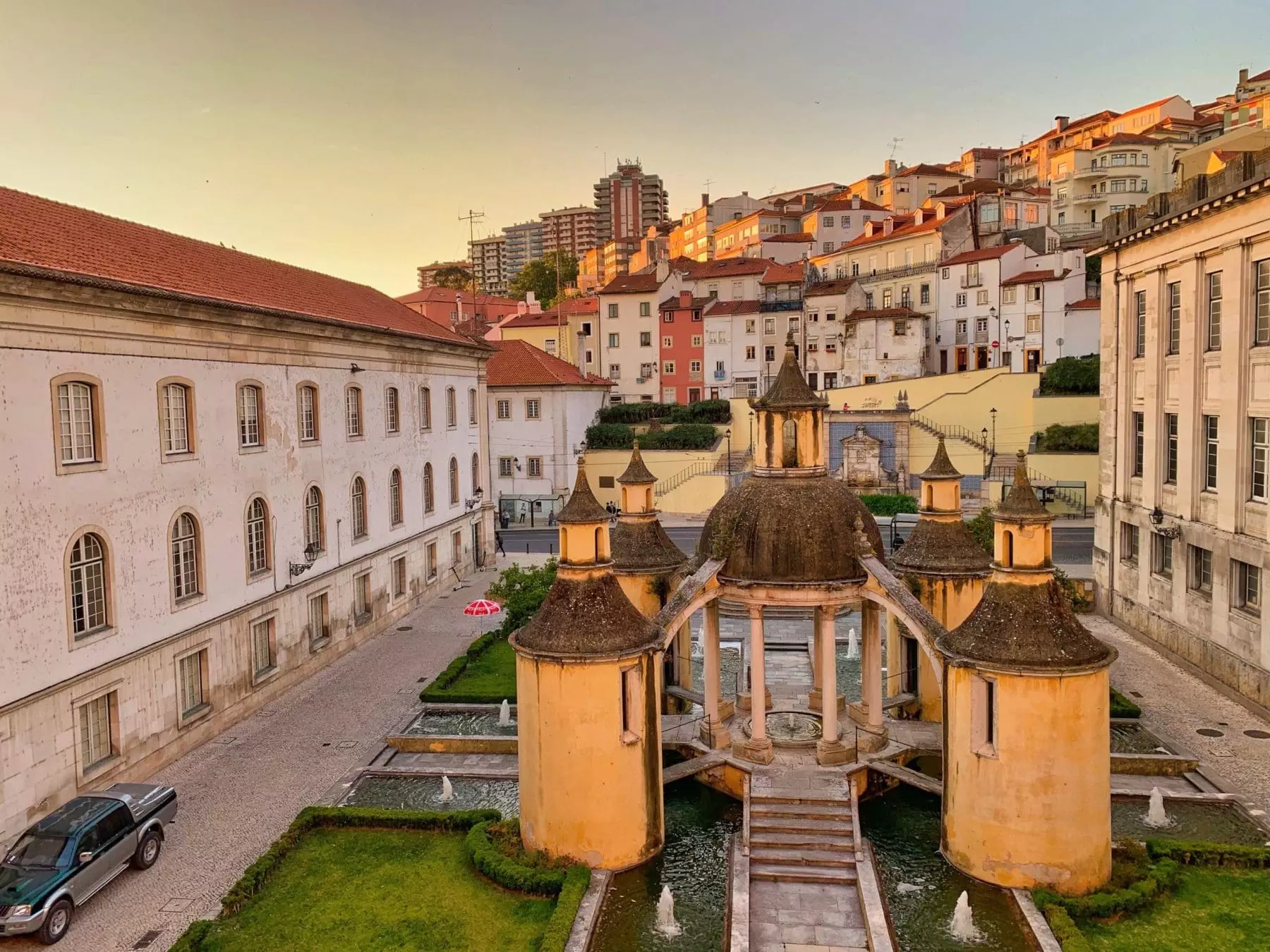 the beautiful city of coimbra