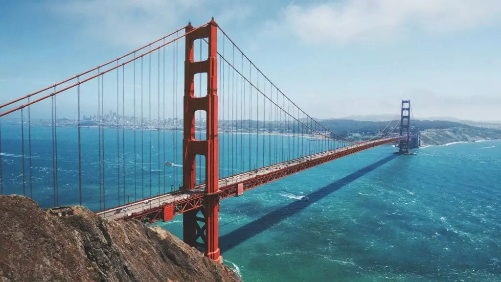 California's Golden Gate Bridge, San Francisco