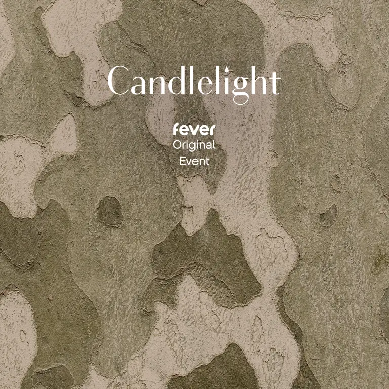 An image with wet muddy patterns of the Candlelight Tribute to U2.