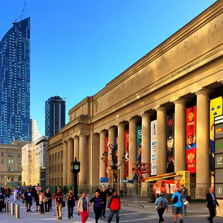 A view from a street in Toronto. A presentation for Toronto