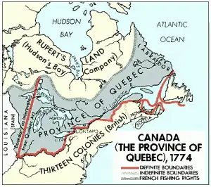 Quebec Act of 1774: A Complete Account of the Event 8 Quebec Act