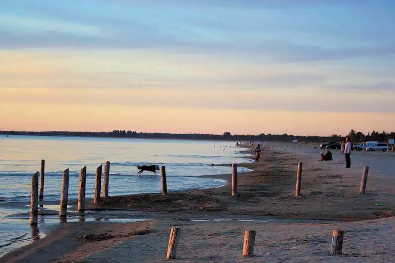 13 Exciting Things to Do at Sauble Falls Provincial Park 8 Sauble beach jaywalking