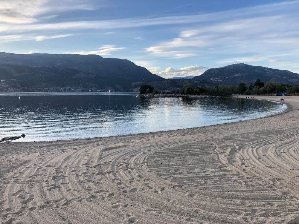 Kelowna Beaches- 16 Beautiful Naturalist tugboat bay beach