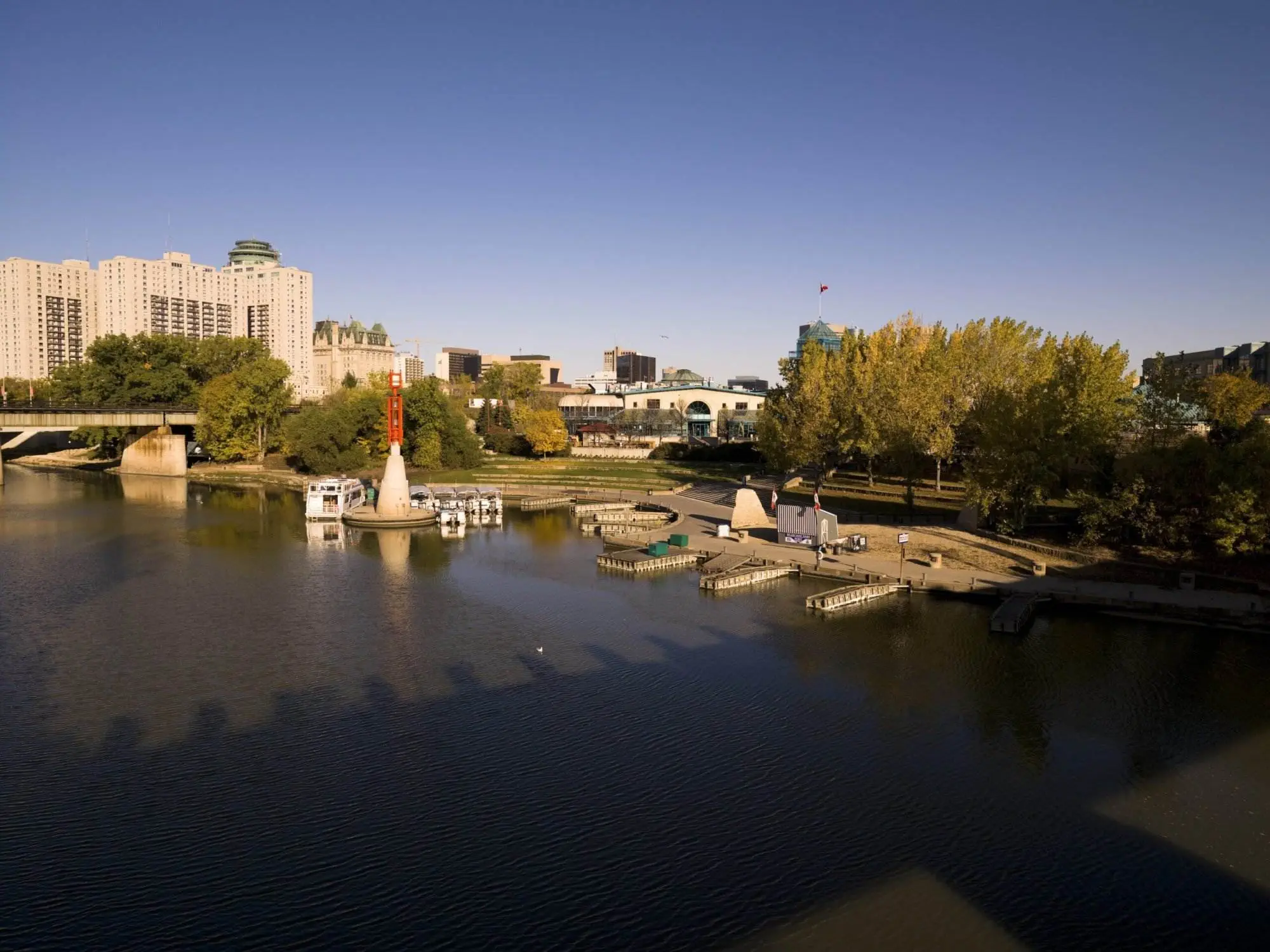 5 Most Popular Rivers in Winnipeg That Are Worth Visiting The Forks where people gather in Winnipeg.