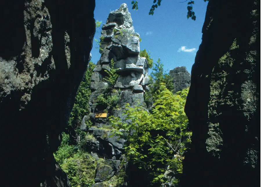 Everything You Can Do at the Blue Mountains Scenic Caves? A rocky tower in scenic caves