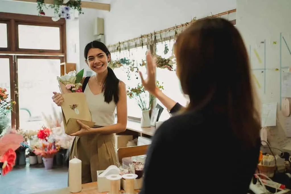 What is Customer Marketing A happy customer after buying goods from a shop. what is customer marketing