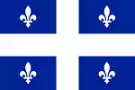 Flag Quebec