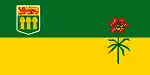 Flag Saskatchewan