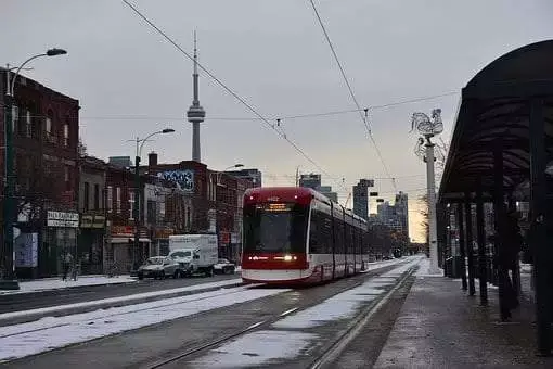 How Much Money Do You Need to Live in Toronto? 8 Canada, Toronto, Tram, Street, Urban