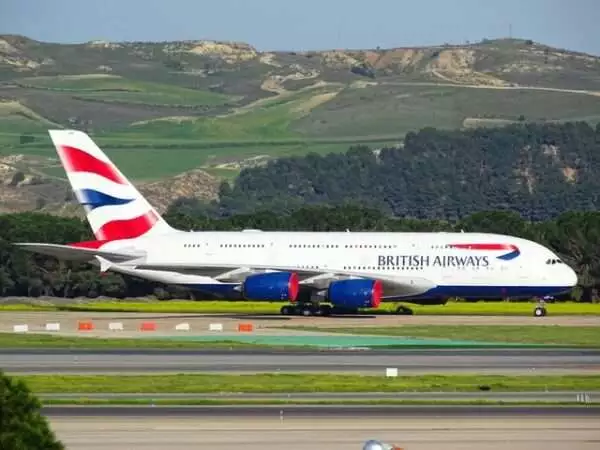 British airways flights to India