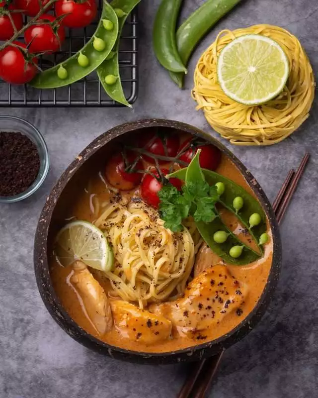 Creamy chicken noodle soup recipe