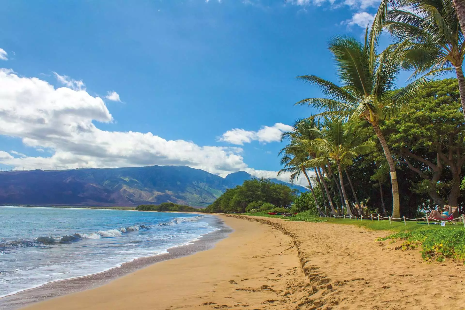 A beautiful beach in hawaii