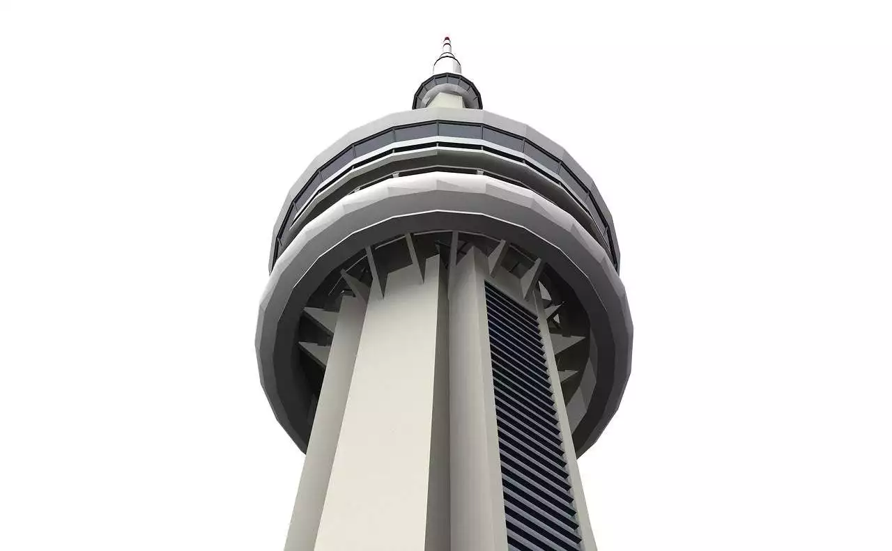 Black & White CN Tower